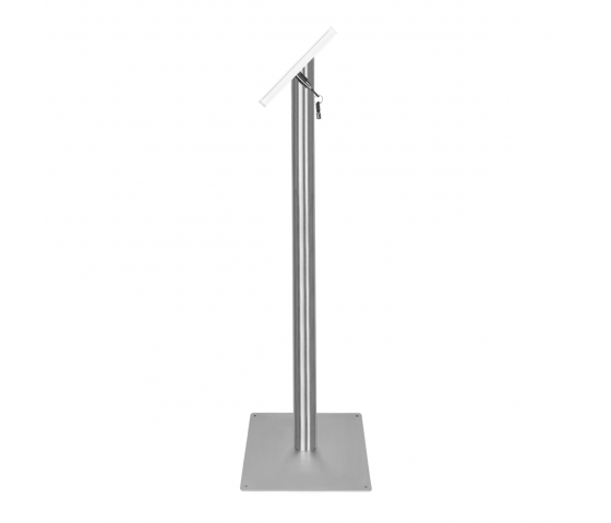 Support de sol Fino pour iPad Air/Pro 11 pouces 2024 - blanc/ acier inoxydable