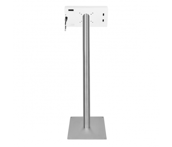 Support de sol Fino pour iPad Air/Pro 11 pouces 2024 - blanc/ acier inoxydable