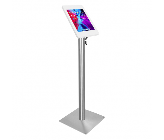 Support de sol Fino pour tablette Samsung Galaxy Tab S8 & S9 Ultra 14,6 pouces - blanc/RVS