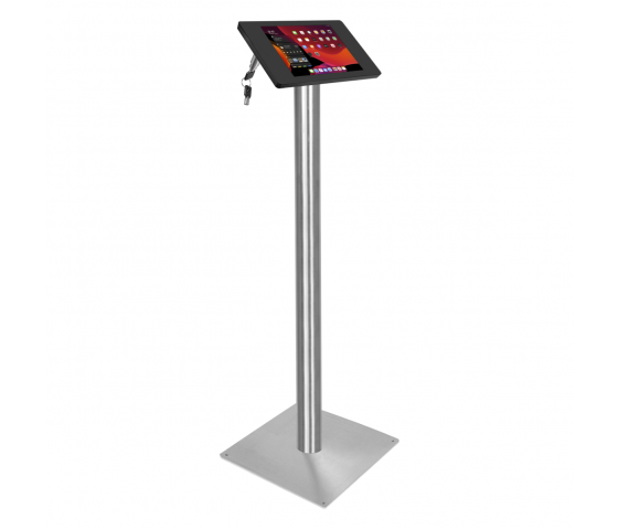 Support sur pied pour Samsung Galaxy tab A7 Lite 8,7 pouces - Fino - acier inoxydable/noir