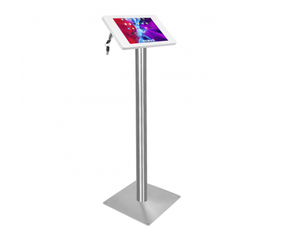 Support de sol Fino pour tablette Samsung Galaxy Tab S8 & S9 Ultra 14,6 pouces - blanc/RVS