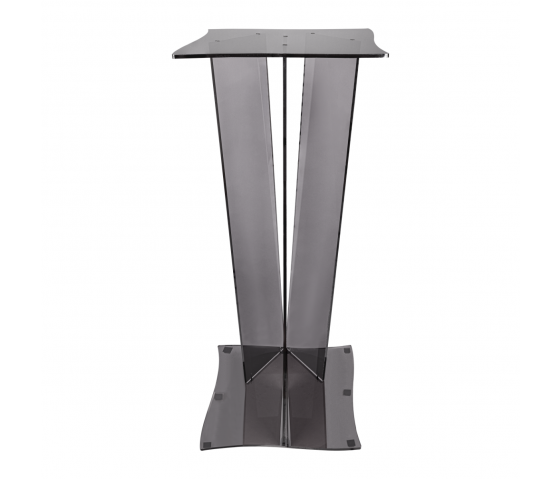 Table de présentation Valverde - carrée - 100 cm - anthracite