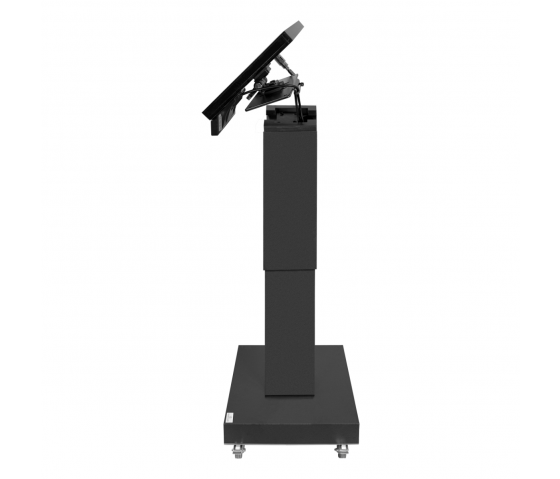 Support au sol électronique réglable en hauteur Suegiu Securo M pour tablettes 9-11 pouces - noir