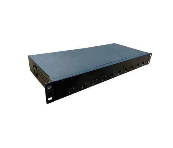 Concentrateur de charge 10 ports USB-C 45W 1U Rackmount