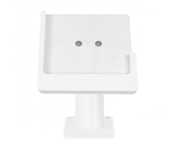 Support de table Domo Slide avec fonction de recharge pour iPad Air 13 pouces 2024 - blanc
