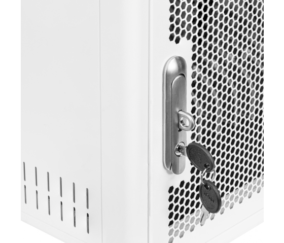 Armoire de charge BRV12v2T pour 12 tablettes ou ordinateurs portables jusqu'à 16 pouces - avec minuterie - blanc