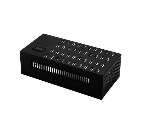 Concentrateur de charge de bureau 40 ports USB-A 8.5W - Indicateurs LED