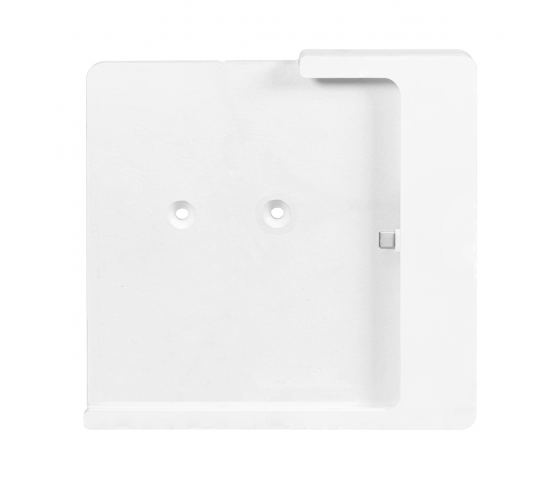 Support mural plat Domo Slide pour Samsung Galaxy Tab A9 8.7 pouces avec fonctionnalité de charge - blanc