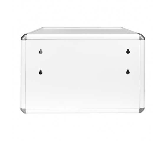 Armoire de charge BRV12v2T pour 12 tablettes ou ordinateurs portables jusqu'à 16 pouces - avec minuterie - blanc
