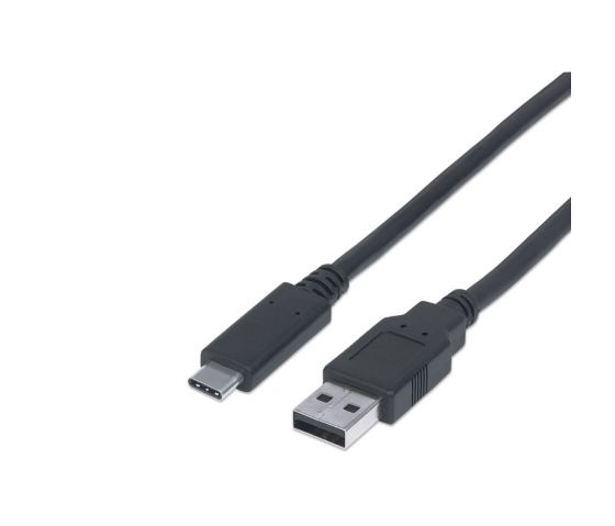 Câble Superspeed USB-A vers USB-C - 5 Gbps - 2 mètres - noir