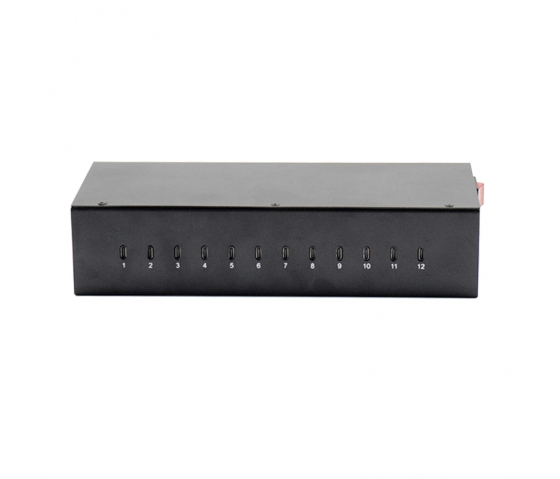 Hub de charge 12 ports USB-C 20W