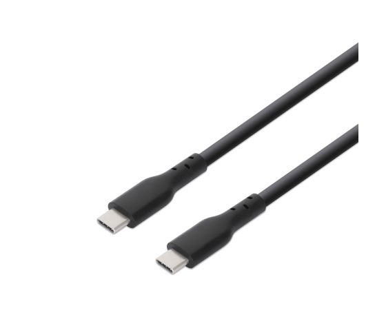 Hi-Speed USB-C naar USB-C kabel - 480 Mbps - 60W - 1 meter - zwart