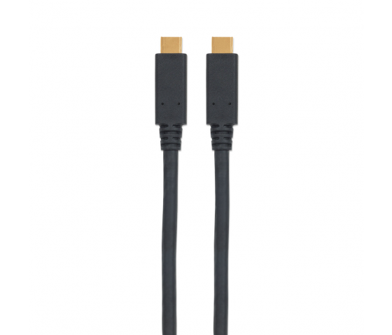 SuperSpeed USB-C naar USB-C kabel - 5 Gbps - 60W - 2 meter - zwart