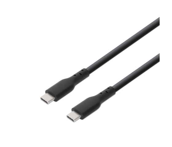 SuperSpeed+ USB-C naar USB-C kabel - 10 Gbps - 60W - 0.5 meter - zwart