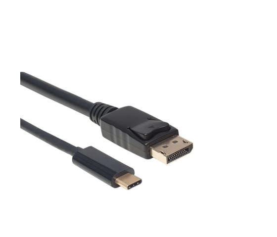 Câble adaptateur USB-C vers DisplayPort - 1 mètre - noir
