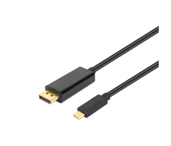 Câble adaptateur USB-C vers DisplayPort - 2 mètres - noir