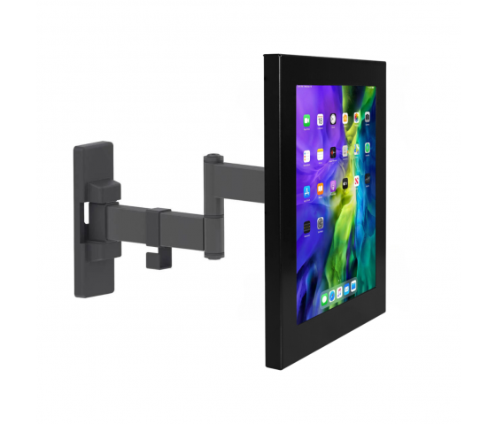 Support mural flexible 345 mm Securo M pour tablettes 9-11 pouces - noir