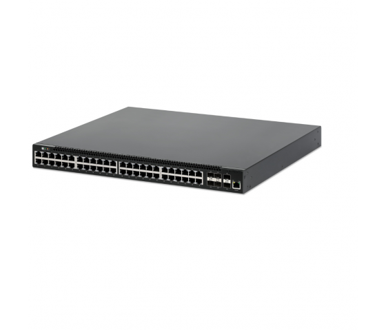 Switch PoE+ géré L3 54 ports avec 6 Uplinks SFP+ - 850W PoE, montage en rack