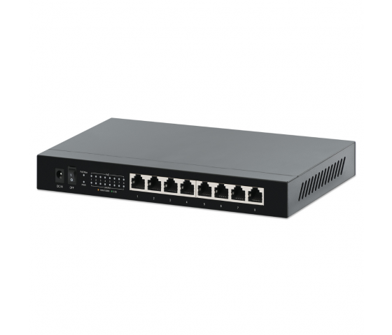 Switch PoE+ Ethernet 2.5G à 8 ports - 100W PoE, non géré, montage mural ou de bureau