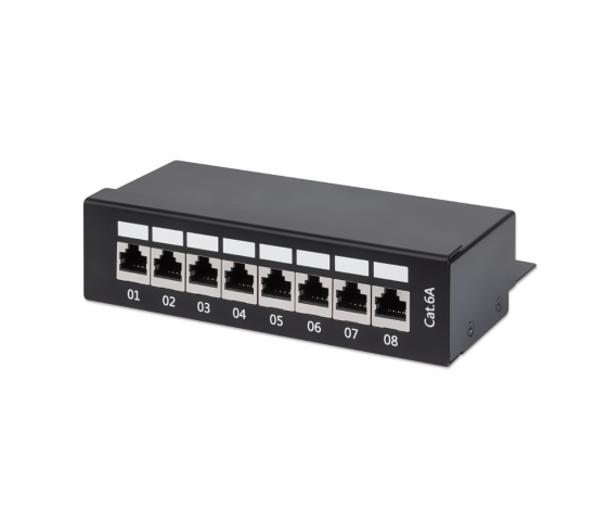 Panneau de brassage Cat6 8 ports