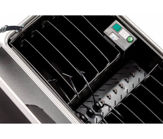 Valise de chargement Parat N12 pour 12 ordinateurs portables ou Chromebooks jusqu'à 15.6 pouces - noir