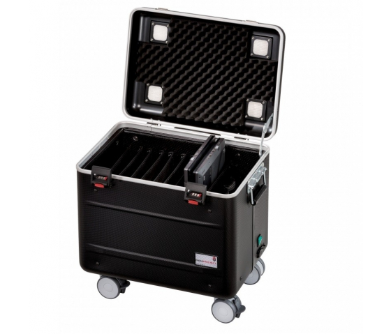 Valise de chargement Parat C10 pour 10 ordinateurs portables ou Chromebooks jusqu'à 15,6 pouces - noir