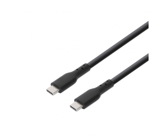 Hi-Speed USB-C naar USB-C kabel - 480 Mbps - 60W - 0.5 meter - zwart