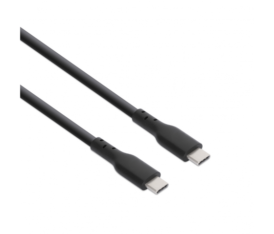 SuperSpeed+ USB-C naar USB-C kabel - 10 Gbps - 60W - 0.5 meter - zwart