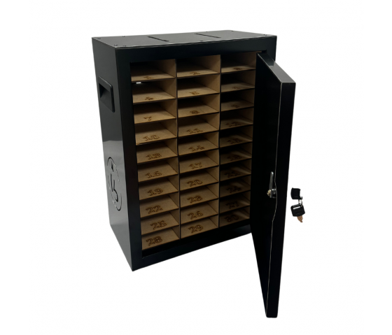 Armoire de stockage verrouillable BTOK30 pour 30 téléphones portables