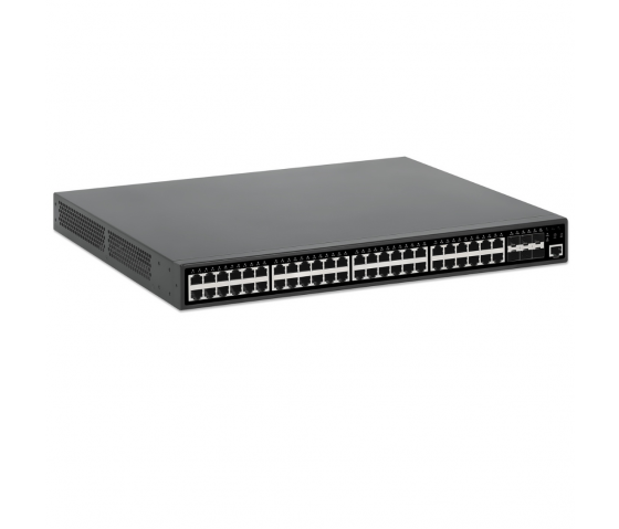 Switch PoE+ géré L2+ à 54 ports avec 6 Uplinks SFP+ - 450W PoE, montage en rack