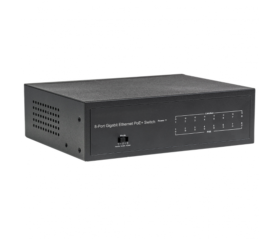 Switch Gigabit Ethernet PoE+ à 8 ports - 60W PoE, Desktop