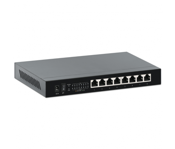 Switch PoE+ Ethernet 2.5G à 8 ports - 100W PoE, non géré, montage mural ou de bureau