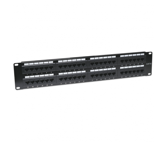 Panneau de brassage Cat6 48 ports - 2U 19