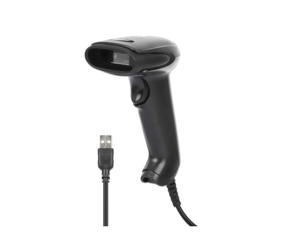 Scanner de codes-barres 2D à LED portable - 100 scans/seconde - profondeur de balayage de 320 mm