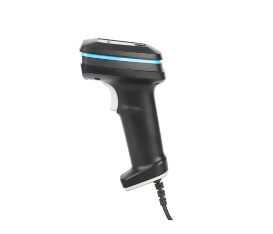 Scanner de codes-barres 2D portable longue portée - LED - 60 scans/seconde - profondeur de balayage de 450 mm