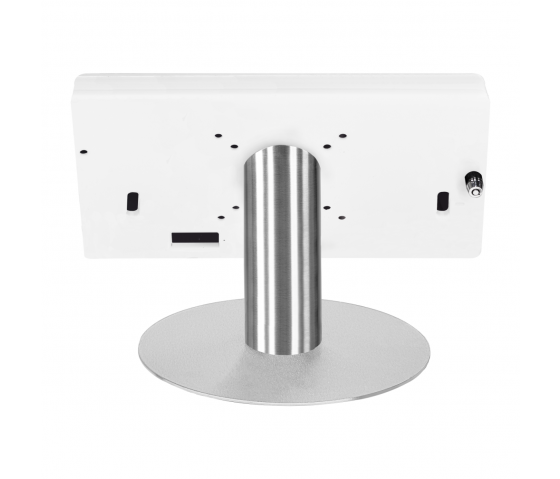 Support de table Fino pour Samsung Galaxy Tab A 10.5 - blanc/acier inoxydable