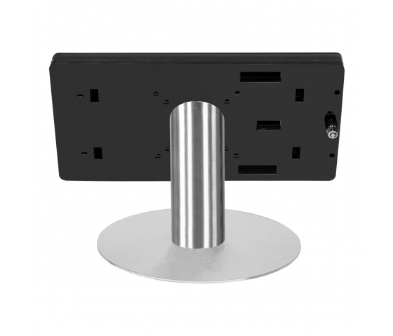 Support de bureau Fino pour Samsung Galaxy Tab A9+ 11 pouces 2023 - acier inoxydable/noir