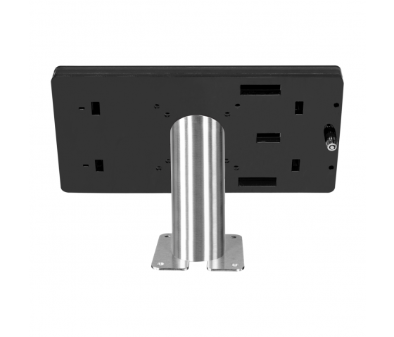 Support de table Fino pour iPad 9.7 - noir/acier inoxydable 