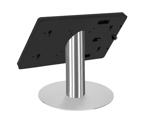 Support de table Fino pour Samsung Galaxy Tab E 9.6 - noir/acier inoxydable 