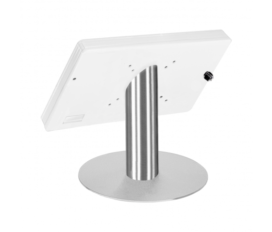 Support de table Fino pour Samsung Galaxy Tab S 10.5 - blanc/acier inoxydable 