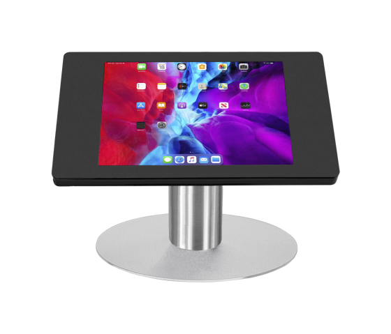 iPad tafelstandaard Fino voor iPad Air 13 inch 2025 - zwart/RVS