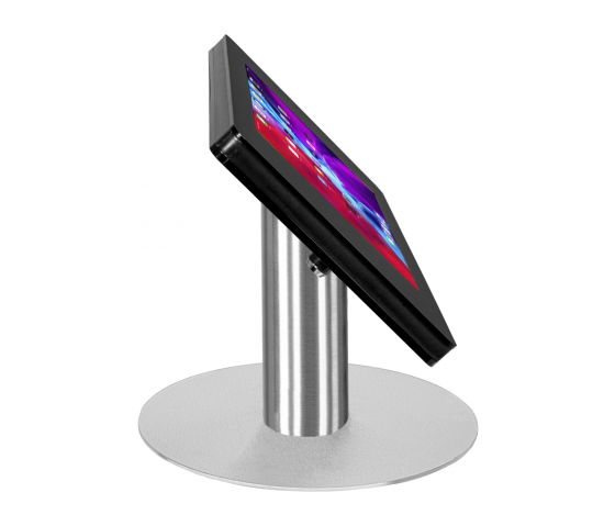 Support sur comptoir Fino pour iPad Air/Pro 13 pouces 2024 - noir/acier inoxydable