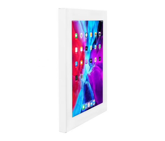Support mural Securo L plat pour tablettes de 12-13 pouces - blanc