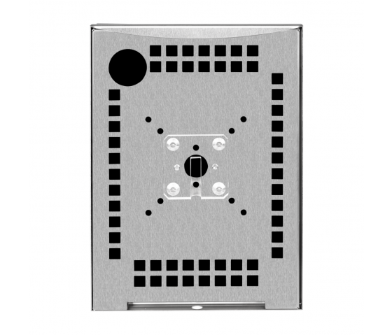 Support mural à plat contre le mur Securo XL pour tablettes 13-16 pouces - acier inoxydable