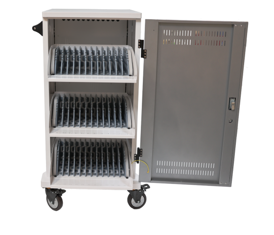 Chariot de recharge P-Tec T36V pour 36 tablettes ou ordinateurs portables - recharge via prises électriques
