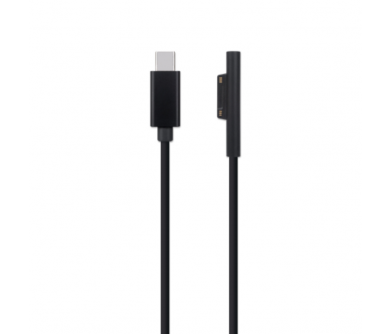 Câble de charge USB-C vers Surface® Connect - 1,8 mètre - noir