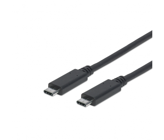 Câble SuperSpeed+ USB-C vers USB-C - 10 Gbps - 100W - 1 mètre - noir