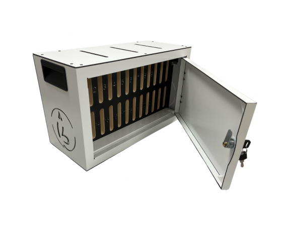 Armoire verrouillable avec compartiments pour 24 téléphones portables - WBTOK24W - blanc
