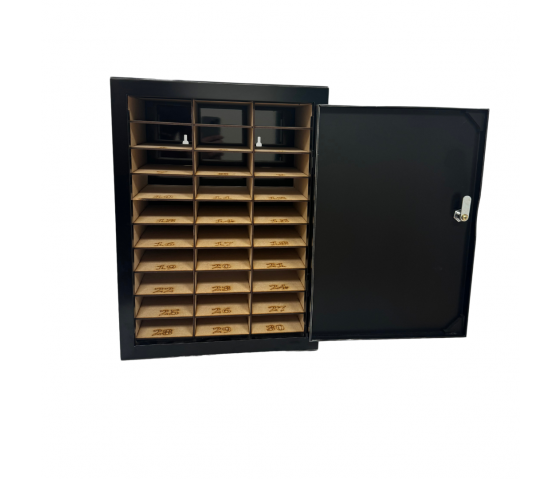 Armoire de stockage verrouillable BTOK30 pour 30 téléphones portables