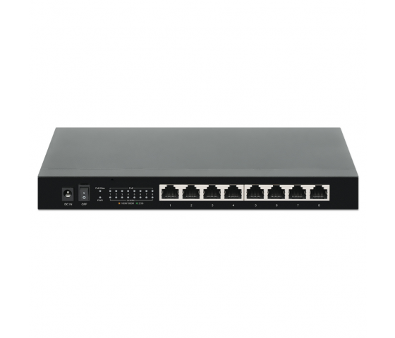 Switch PoE+ Ethernet 2.5G à 8 ports - 100W PoE, non géré, montage mural ou de bureau